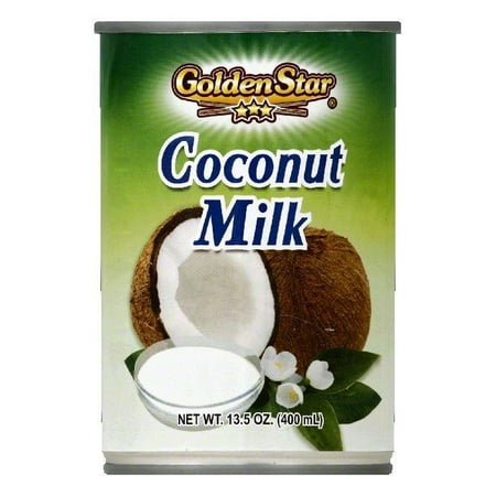 Golden Star Coconut Milk, 13.5 OZ (Pack of 12)