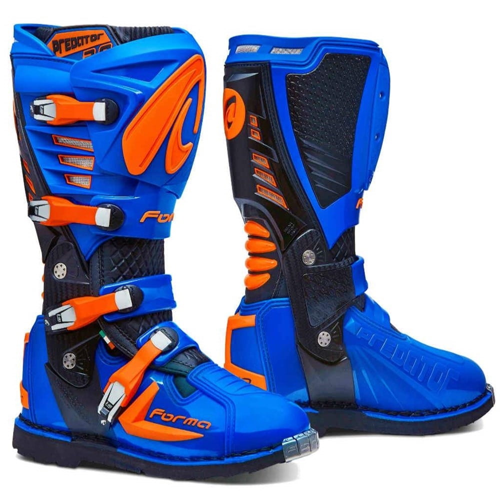 blue predator boots