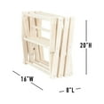 thumbnail image 6 of Pennsylvania Woodworks Small Wooden Clothes Drying Rack (Made in the USA) Heavy Duty 100% Hardwood, 6 of 7