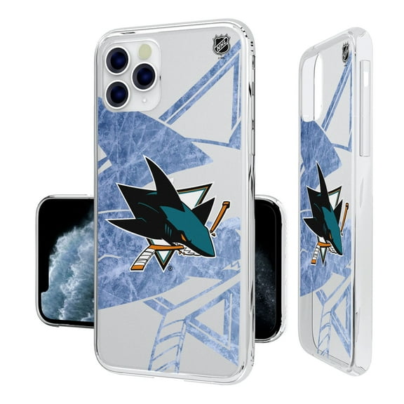 San Jose Sharks iPhone Clear Ice Case