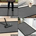 thumbnail image 4 of A1HC Indoor Outdoor Mat, Front and Back Entrance Welcome Mats, Large Front Door Patio Mats 36X60 Inches, Non-Slip Easy Clean Entrance Washable Large Size Doormats, Dark Grey, 4 of 9