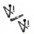 thumbnail image 1 of Airplane 3 Point Charcoal Retractable Bench Seat Belt Kit for 1935-1940 Ford - 3 Belts, 1 of 1