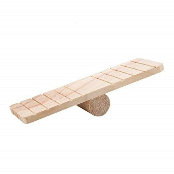 HEEPDD Wooden Seesaw Hamster Toys Small Animal Play House Cage Chew Toy Pet Accessories for Hamsters Rat Mouse Gerbil Chinchilla Guinea Pig Squirrel
