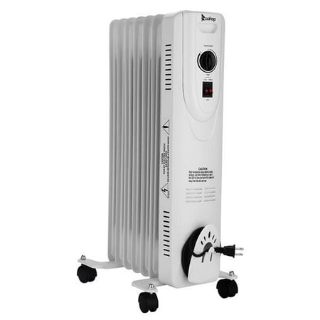 

SH-37-7 1500W Oil Heater with Temperature Adjustment / White