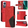 thumbnail image 1 of GANGXUN Flip Case for Xiaomi Mi 12 Pro – Leather Wallet Cover with Card Slots, Kickstand & Color Stitching Protective Folio, 1 of 3