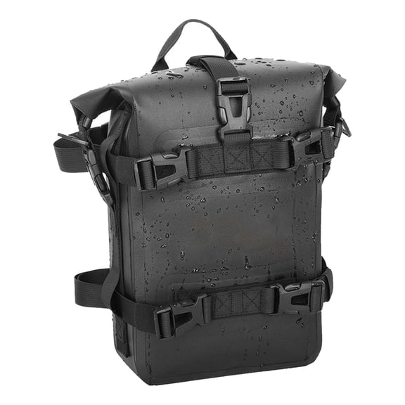 Motorcycle Mount Bag Heavy-Duty Storage with Secure Fasteners for Travel