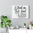 thumbnail image 5 of Scripture Walls  Shall Be Healed Jeremiah 17:14 Bible Verse Canvas Christian Wall Art Ready to Hang Unframed, 5 of 12