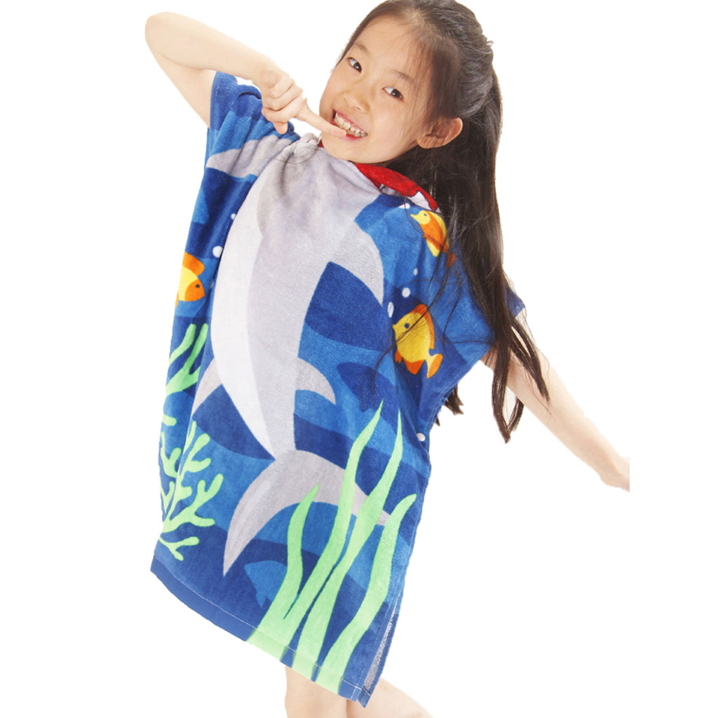 hooded childrens beach towels
