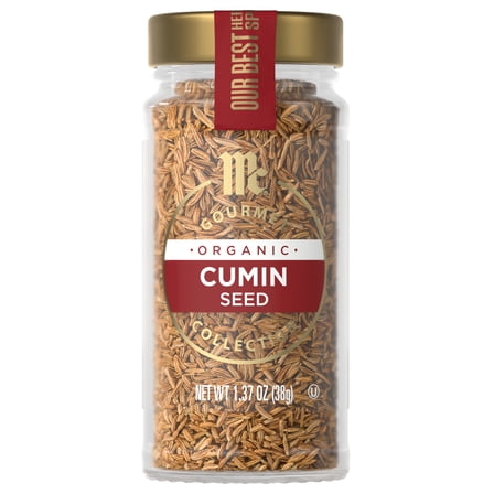 McCormick Gourmet Organic Cumin Seed, 1.37 oz Bottle