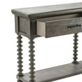 thumbnail image 2 of Crestview Collection CVFVR8035 69 x 14 x 36 in. Pembroke Plantation Recycled Pine Distressed Console, Gray, 2 of 2
