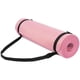 thumbnail image 1 of Tapete de yoga de 1/2 pulgada extra grueso, tapete de ejercicio de alta densidad, antidesgarros, con correa de transporte, adecuado para varios ejercicios de yoga, rosa pálido, 1 of 7