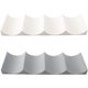 thumbnail image 1 of Soporte para botellas de frigorífico, 2 piezas, alfombrilla para almacenamiento de botellas, apilable, plástico, vino, 1 of 5