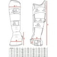 thumbnail image 7 of Hayashi WKF Foot and shin protection - Blue, 343-4, 7 of 7