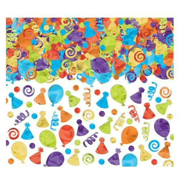 Birthday Celebration Confetti 5 oz. Balloons Streamers Party Hats