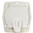 thumbnail image 3 of RV Designer B140 Basic Cable Hatch - Flat Sided, Polar White, 3 of 3