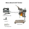thumbnail image 2 of Mini Small Miniature Desktop Bench Drill DIY Precision Watch Repair Tool Desktop DC Home Drilling Machine ,High Strength Body, 2 of 7