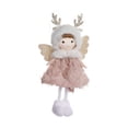 thumbnail image 4 of Adorno de muñeco de ángel colgante para de Navidad, decoración para de Navidad, decoración navideña para interiores, dormitorios, Rosa, 4 of 8