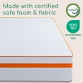 thumbnail image 4 of Beddle 10 inches Queen Size Memory Foam Mattress,Gel Mattress in a Box Medium Firm for Pressure Relief, 4 of 8