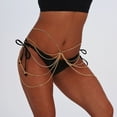 thumbnail image 5 of Sexy Multi-Layered Waist Body Chains Fashion Belly Hip Skirts Tassel Waist Chains Summer Beach Party Body Accessories gold, 5 of 5