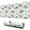 White ROAR Text, variant on Long Mouse Pads for Desk,Yellow Cartoon Dinosaurs Bones Pattern Desk Mats on Top Of Desks, Desk Mouse Pad Extra Large with 3mm Non-Slip Base and Stitched Edge for Gaming,Office,Work,Home 31.5"x11.8"