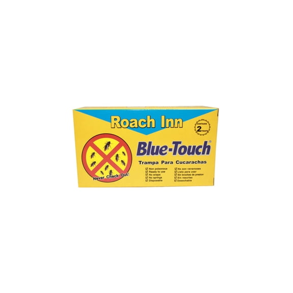 Blue Touch Roach Inn Glue Trap 2 ct