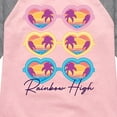 thumbnail image 3 of Rainbow High - Sunglasses - Toddler & Youth Girls Raglan Graphic T-Shirt, 3 of 5