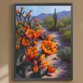 thumbnail image 1 of Pintura de diamante 5D DIY, taladro redondo completo, Kit de flores de Cactus, decoración del hogar, arte artesanal Hugtrwg Para estrenar, 1 of 9