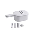 thumbnail image 4 of Household vegetable cutter scraping grater chips kitchen supplies shredder graterDicer for Onion Potato for Cutting Vegetables,Fruit Salads grey, 4 of 5
