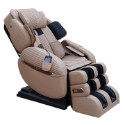 Luraco i9 3D Split L-Track  Medical Massage Chair with True Zero Gravity, Cream
