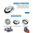 thumbnail image 3 of Outil de Broyage d'Angle Écrou de Bride - Écrou de Verrouillage Auto-Résistant M14 pour Broyeurs d'Angle, Écrou de Bride Portable à Changement Rapide pour Remplacement et Fixation Disque de Coupe, 3 of 7
