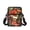 Christmas Cardinal Print, variant on Cherry Blossom Cat Crossbody Bag, Lightweight Polyester Zipper Sling Purse for Outdoor Travel and Daily Running