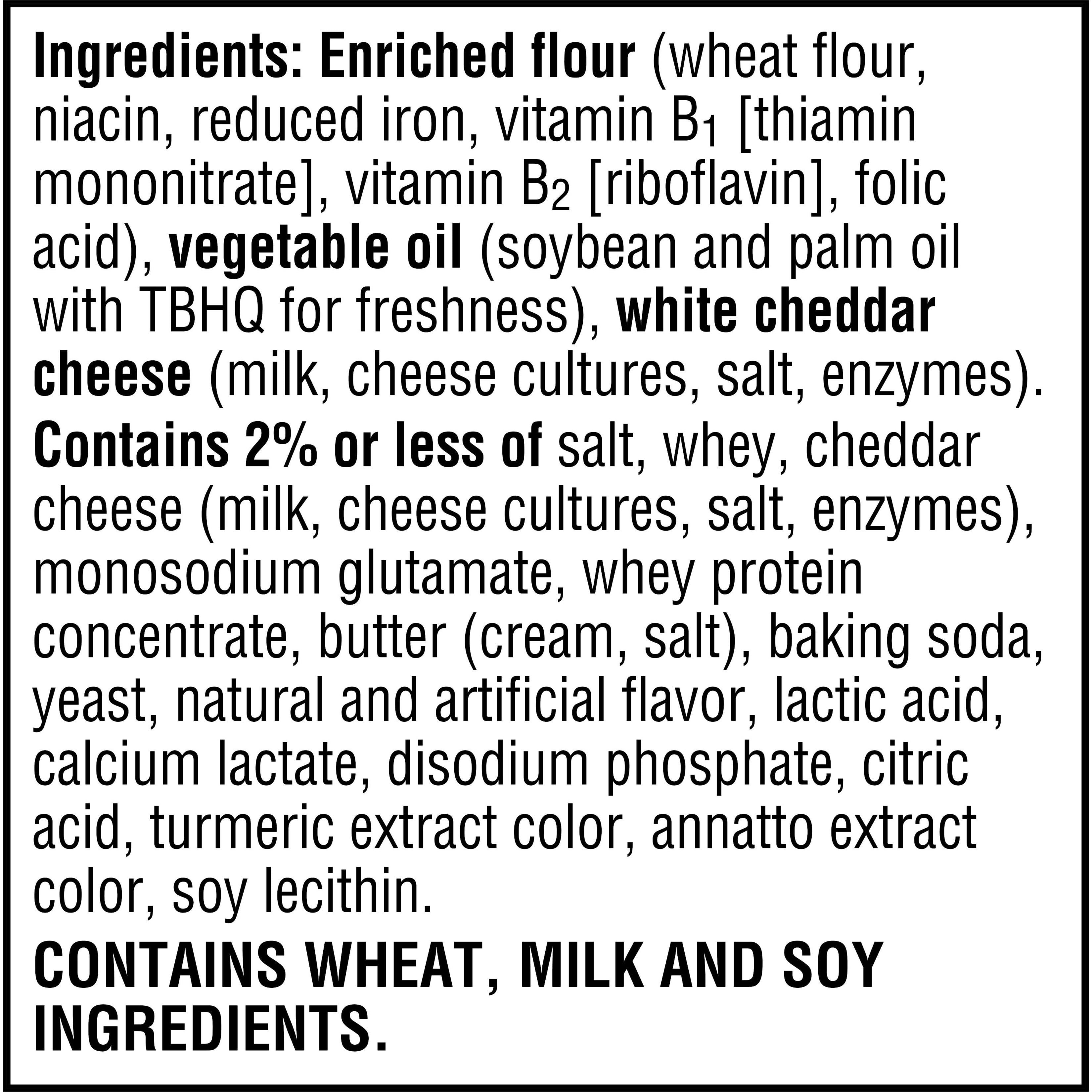 Cheez-It White Cheddar Crackers Snack Packs (1.5 Ounce pouches, 45 Count)