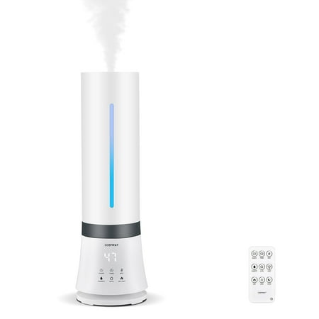 

Costway Humidifier for Large Room 9L Warm & Cool Mist Top Fill Ultrasonic Air Vaporizer