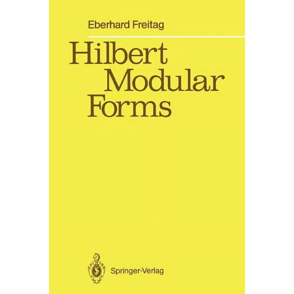 Hilbert Modular Forms (Paperback)