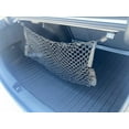 thumbnail image 5 of EACCESSORIES EA Rear Trunk Organizer Cargo Net for Hyundai Sonata 2015-2019 – Envelope Style Cargo Net for Sedan – Premium Mesh Elastic Car Trunk Organizer – Compatible with Hyundai Sonata, 5 of 8