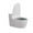 White, variant on 1X Ashtray Creative Toilet Design Ashtray Car Home Desktop Multi Purpose Ashtray Bathroom Products