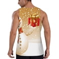 thumbnail image 3 of Haiem Christmas Snowman Gift Men Workout Tank Top Gym Bodybuilding Sleeveless Muscle T Shirts Athletic Tank Breathable Workout Shirt-XX-Large, 3 of 9
