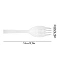 thumbnail image 3 of Binmer Spoon Instant Draining Spoon Two-in-one Draining Fork - Tableware Set Clearance, 3 of 9