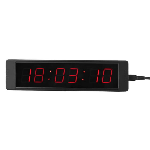 Horloge LED, Horloge Murale à Télécommande LED Horloge Murale LED Horloge Précise Conception Conviviale