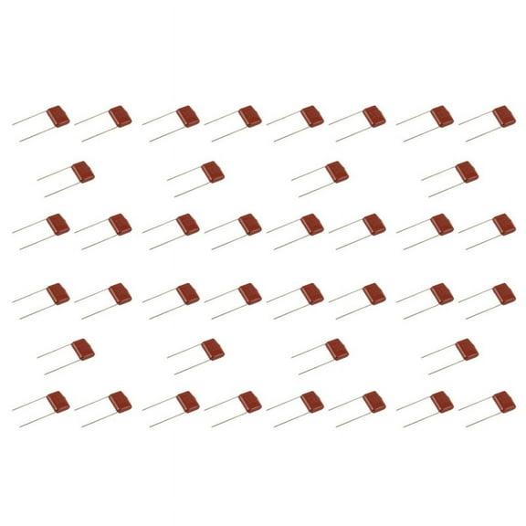 40 Pcs 250V 0.47UF 474J Metallized Polypropylene Film Capacitors