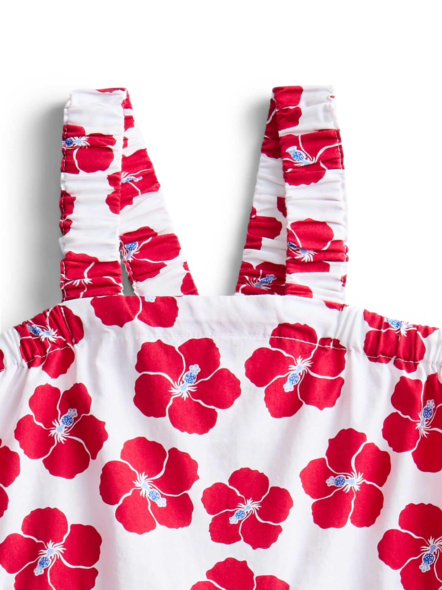 Wonder Nation Girls Cotton Tiered Swing Dress, Sizes 4-18 & Plus