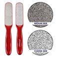 thumbnail image 3 of Probelle Double Sided Multidirectional Nickel Foot File Callus Remover - Immediately Reduces calluses and Corns to Powder for Instant Results, Safe Tool, Red, 3 of 5