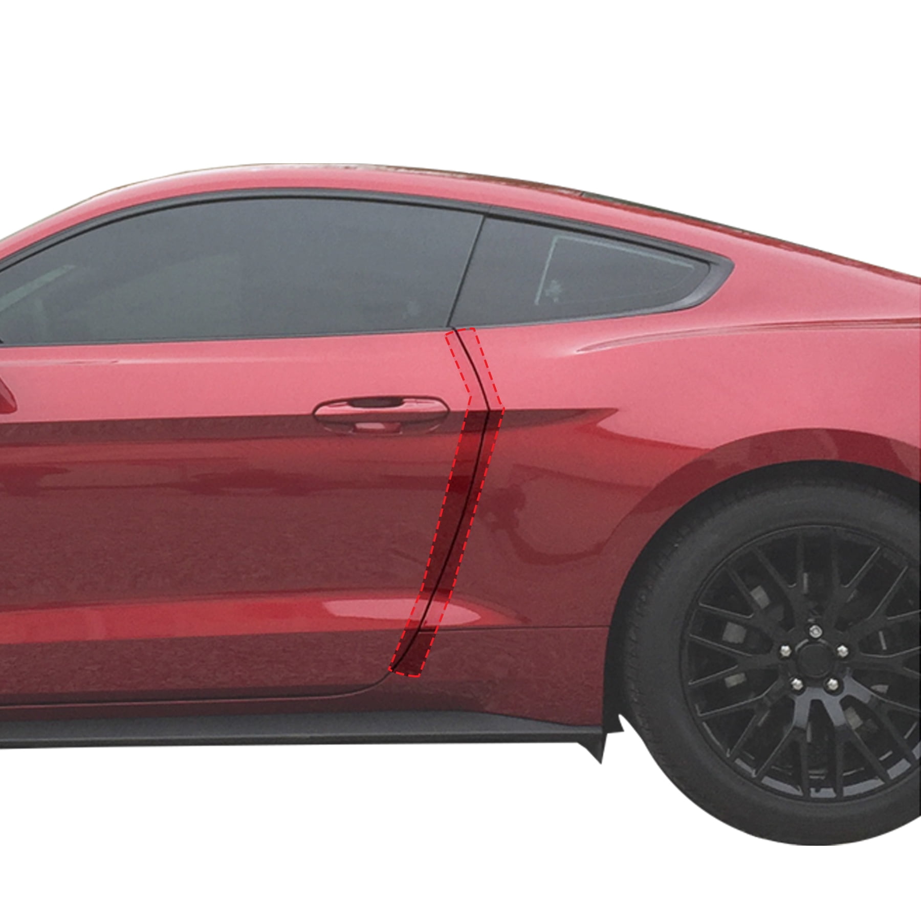 Red Hound Auto Door Edge Lip Guards 