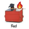 thumbnail image 4 of Funny Wooden Trash Can Fire Pen Holder in 4 Colors for Customizable and Compact Desk Storage, 4 of 8