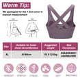 thumbnail image 2 of Girls' Sports Underwear Crossed Lace-up Sports Underwear Medium Support Yoga Underwear with detachable Cups - fits lower bust size 83-88cm, 2 of 5