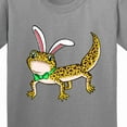 thumbnail image 4 of Inktastic Easter Leopard Gecko with Bunny Ears Youth T-Shirt, 4 of 5