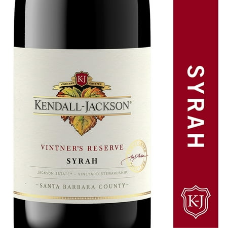 Kendall-Jackson Vintner's Reserve Syrah Red Wine, 750ml Bottle