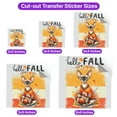 thumbnail image 5 of Hello Fall Sphynx Football Welcome Autumn with Leaves Pumpkins Cutout Transfer Sticker Cat Lover Kitten Owner Gifts Idea Transparent Decal Art Decor - 00012, 5 of 5