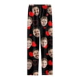 thumbnail image 5 of Valentine's Day Customizable Sleep Pants, Personalized Pajama Bottoms for Men and Women, Add Your Design, Relaxed Comfort, Everyday Wear, 5 of 5