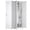 White, variant on Marcree Slim Broom Closet Storage Cabinet, Black Metal Cabinets with Lock and & S-Hooks, Cleaning Supply Cabinet, Utility Closet Cabinets for Garage, Office, Gym